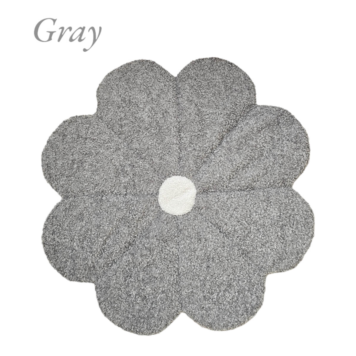 Handmade Daisy Floor Mat